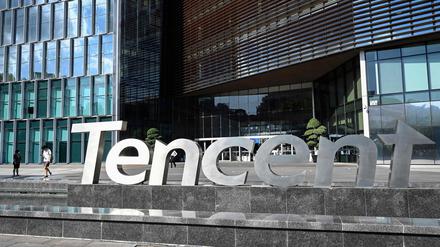 Zentrale von Tencent im chinesischen Shenzhen