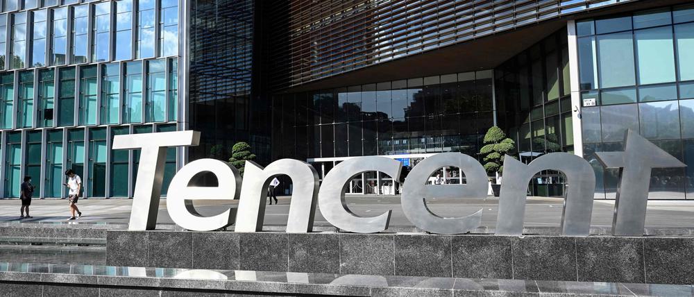 Zentrale von Tencent im chinesischen Shenzhen