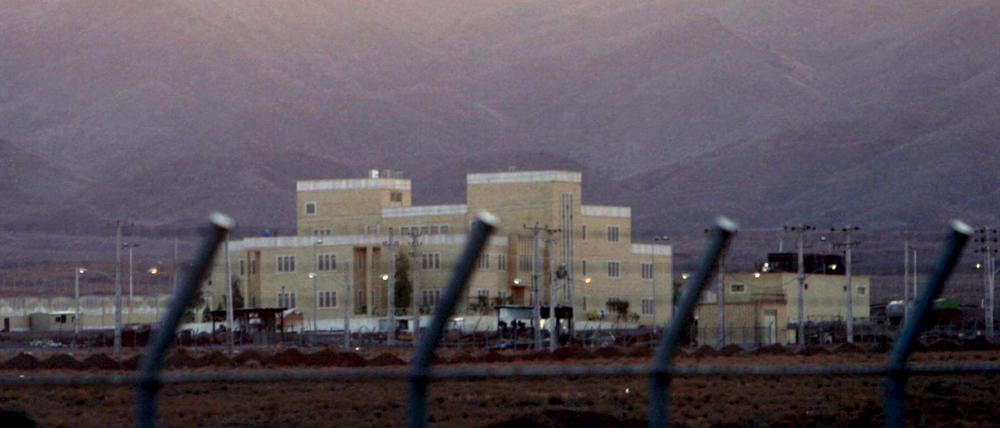 Ein Blick auf die iranische Atomanlage Natans
