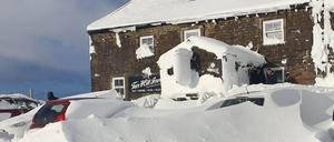 Der Pub „Tan Hill Inn“ in dem nordenglischen Nationalpark Yorkshire Dales (undatiert).