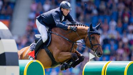 André Thieme startet auch 2025 beim CSI in Neustadt-Dosse.