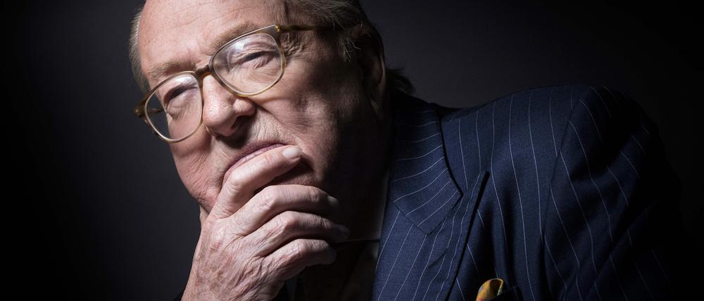 Jean-Marie Le Pen, langjähriger Vorsitzende und Gründer der rechtsextremen französischen Partei Front National, im Jahr 2016.