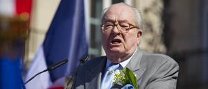 Jean-Marie Le Pen bei einer Rede im Jahr 2016.