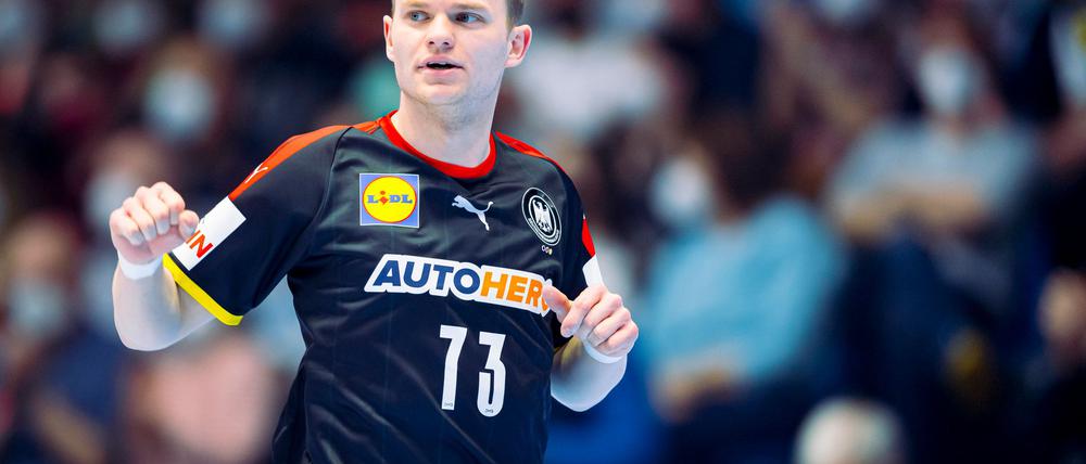 Rechtsaußen Timo Kastening glaubt an eine erfolgreiche Zukunft des jungen DHB-Teams.