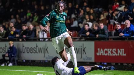 Kelian Nsona ist nach komplizierten Jahren bei Hertha BSC inwischen wieder obenauf.