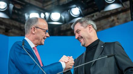 Friedrich Merz und Markus Söder.