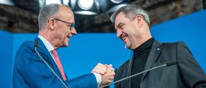 Friedrich Merz und Markus Söder.