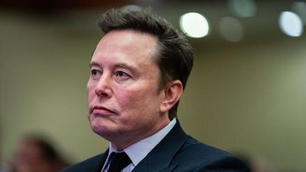 US-Milliardär Elon Musk, der in Grünheide bei Berlin eine Tesla-Fabrik betreibt. (Archivbild)