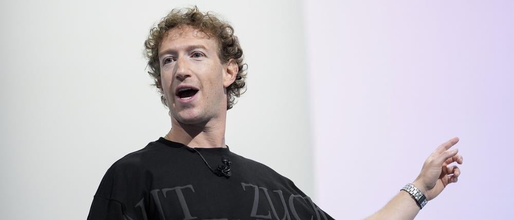 Mark Zuckerberg im September 2024