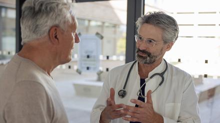 Arzt und Patient