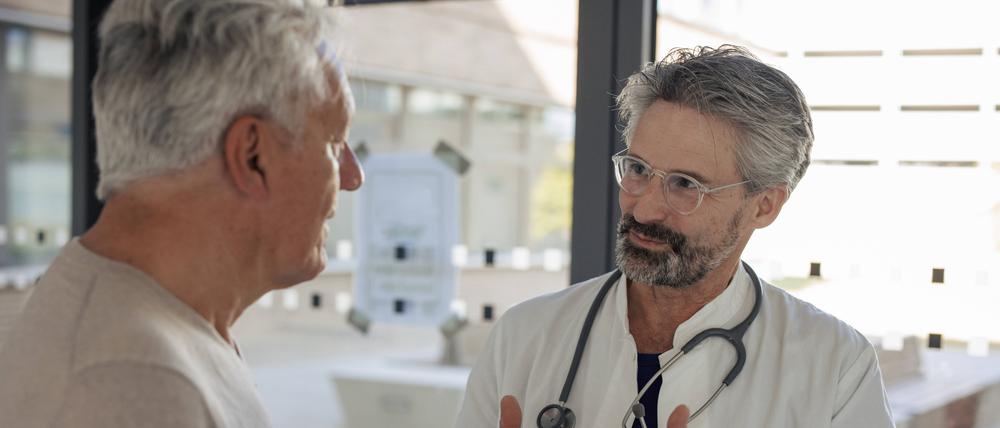 Arzt und Patient