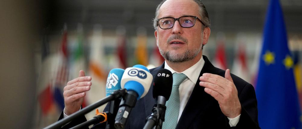 Außenminister Alexander Schallenberg soll in Österreich übergangsweise auch als Bundeskanzler dienen.