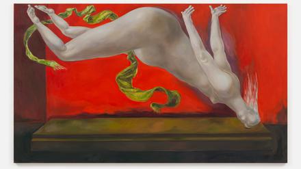 Auf die Nase gefallen: „Asteria Red“, von Louise Bonnet, 2024.
