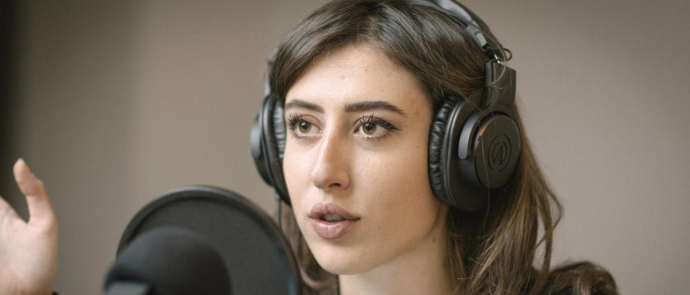 Die italienische Journalistin Cecilia Sala