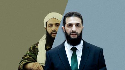 Erst im Kampfanzug, jetzt mit Sakko und Krawatte: HTS-Chef Ahmad al-Scharaa 