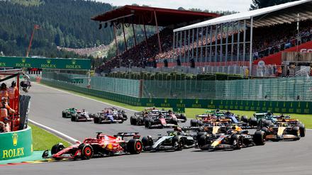 Bis 2031 bei der Formel 1 dabei: Die Rennstrecke Spa-Francorchamps.