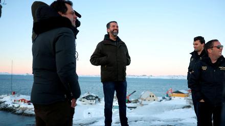 Scheint sich in Nuuk wohlzufühlen: Donald Trump Jr.