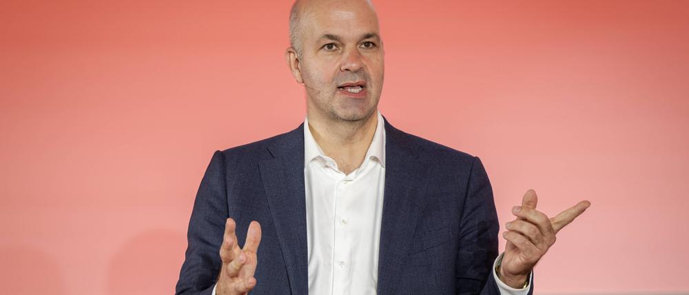 Marcel Fratzscher, Präsident des Deutschen Instituts für Wirtschaftsforschung (DIW), spricht bei einer Veranstaltung.