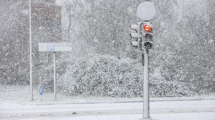 Schnee in Hamburg (Archivbild).