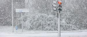 Schneefall (Symbolbild)
