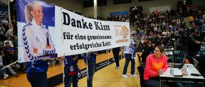Die Fans danken Kim Renkema für die vielen gemeinsamen Erfolge.