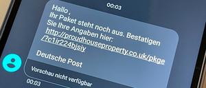 Welches Paket? In Coronazeiten bestellen viele im Internet. Da verliert man schon mal den Überblick. Kriminelle nutzen das aus.