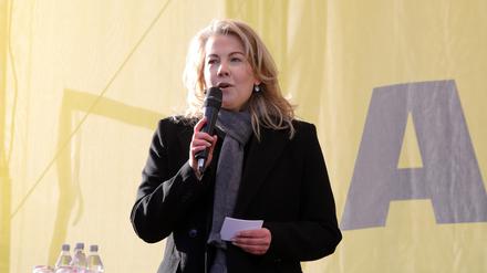 Linda Teuteberg wurde als Vorsitzende der FDP Potsdam im Amt bestätigt.