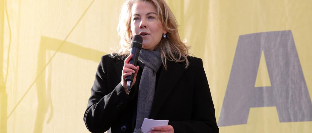 Linda Teuteberg wurde als Vorsitzende der FDP Potsdam im Amt bestätigt.