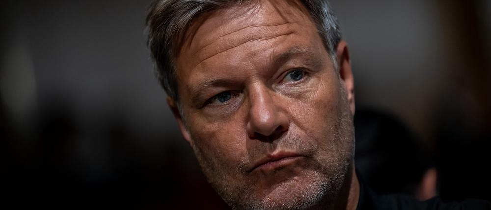Robert Habeck (Bündnis 90/Die Grünen), Bundesminister für Wirtschaft und Klimaschutz.