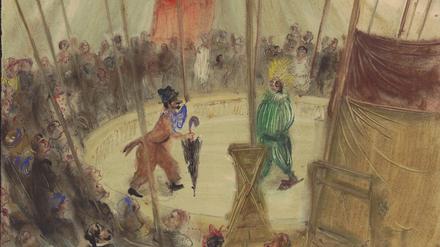RECORD DATE NOT STATED Circus scene Hegenbarth, Josef 1884-1962 1930-1935 1930-00-00-1935-00-00 Copyright: xpiemagsx piemagspolmuma04032024-54098 ACHTUNG AUFNAHMEDATUM GESCHÄTZT