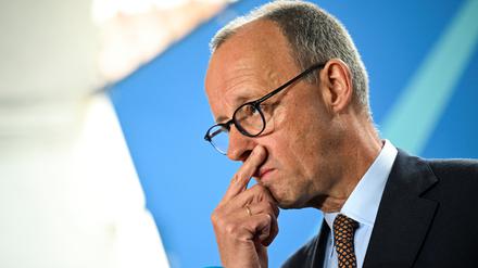 Unionskanzlerkandidat Friedrich Merz (CDU)