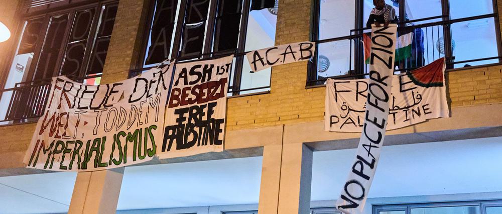 Die Universitätsleitung der Alice-Salomon-Hochschule duldete die jüngste Hörsaalbesetzung.