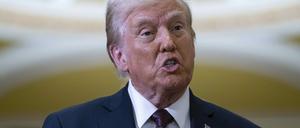 Der designierte US-Präsident Donald Trump