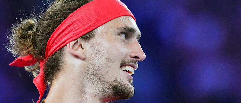 Alexander Zverev geht mit guter Laune in die Australian Open.