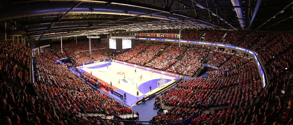 Wenn es voll ist, geht es ab. Bei der WM wird es im handballverrückten Herning hoch hergehen. 