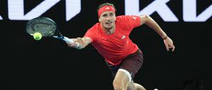 Alexander Zverev hofft in Melbourne endlich auf den großen Wurf.