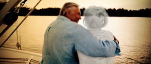 Elke ist seit acht Jahren tot: Wie soll Helmut, 80, das Leben allein noch genießen? (Symbolbild).