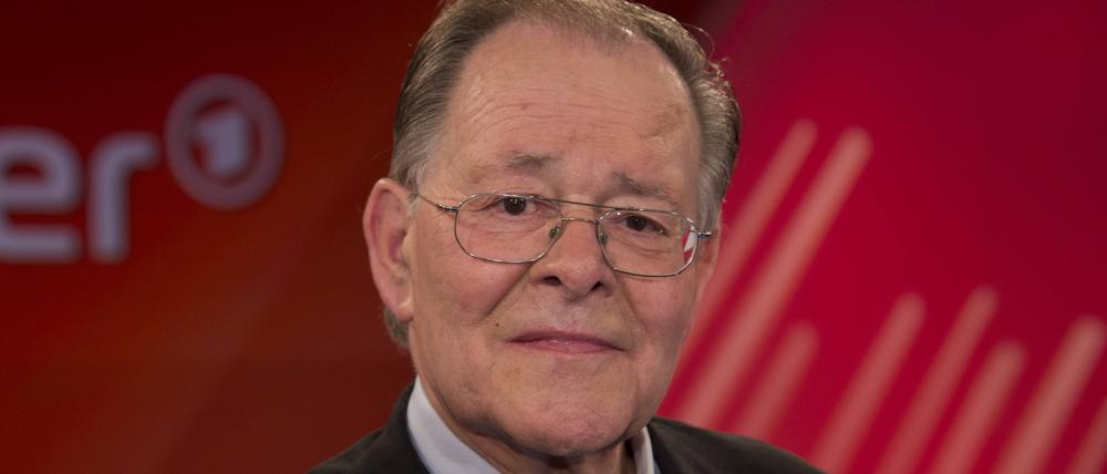 Rudolf Dreßler (SPD) ist tot.