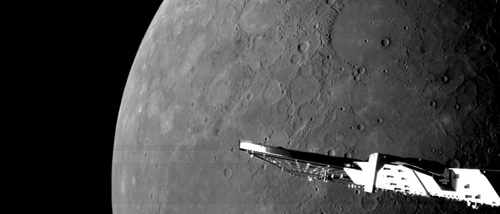 Die Sonde nährte sich dem Merkur auf 295 Kilometer.