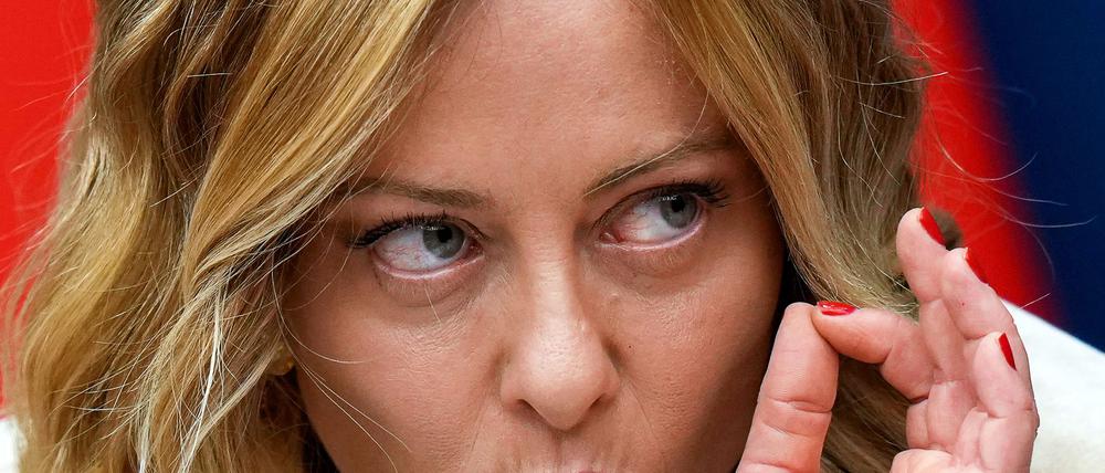 Italiens Ministerpräsidentin Giorgia Meloni drängt auf eine Führungsrolle in Europa.
