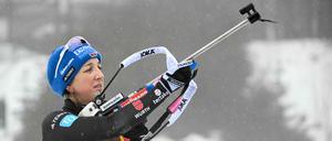 Bei Franziska Preuß lief beim Auftakt in Oberhof gar nichts.