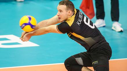 Ex-Nationalspieler Denis Kaliberda baggert nun für die Netzhoppers