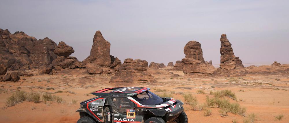 Bitter: Eine Zeitstraße kostet dem fünfmaligen Dakar-Gewinner den Tagessieg