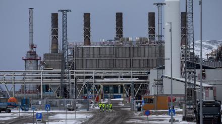 Ein LNG-Terminal.