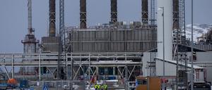 Ein LNG-Terminal.