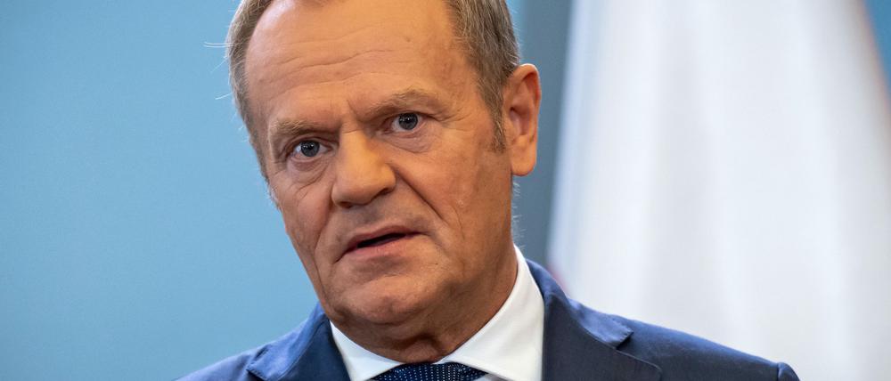 Polens Ministerpräsident Donald Tusk hat signalisiert, dass Israels Regierungschef Benjamin Netanjahu keine Verhaftung droht, sollte er an der Auschwitz-Gedenkfeier teilnehmen wollen. (Archivbild)