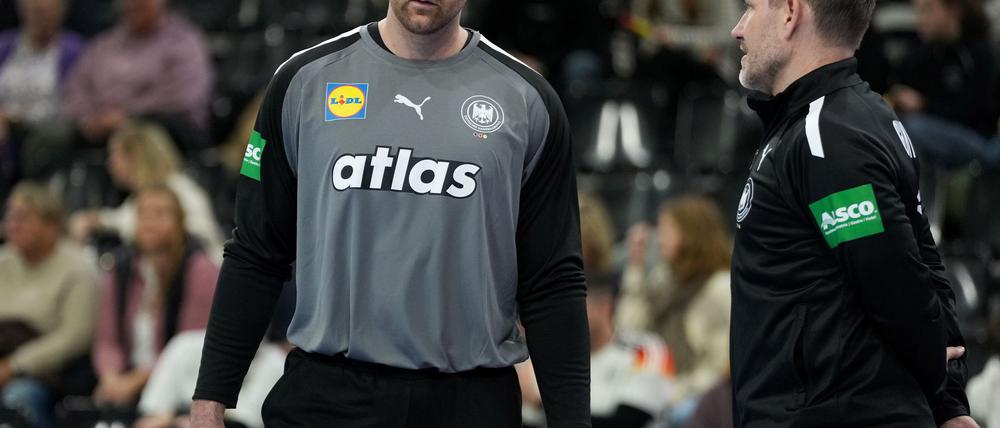 Frisch gebackener Papa: Andi Wolff wurde im Spiel gegen Brasilien geschont.