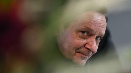 Union-Sportgeschäftsführer Horst Heldt war ebenfalls nach Frankfurt gekommen.
