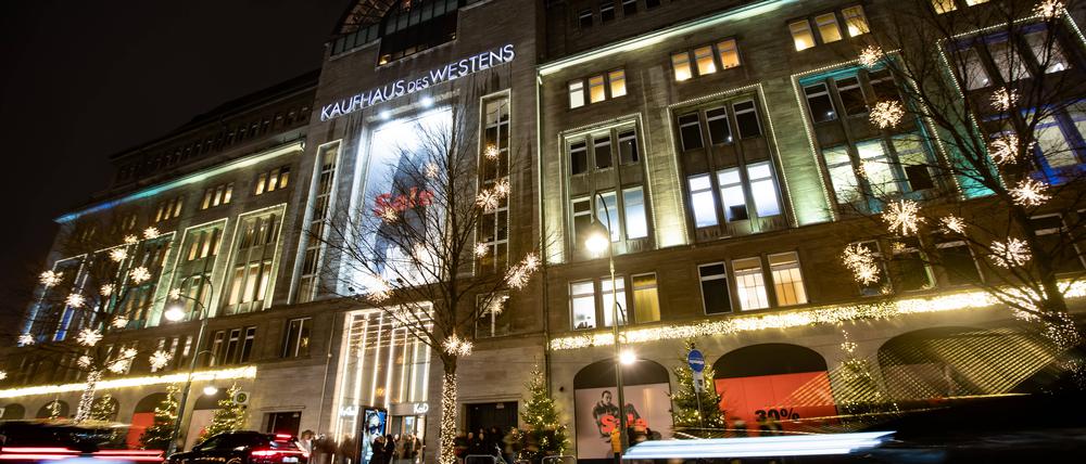 Blick auf das Berliner KaDeWe.