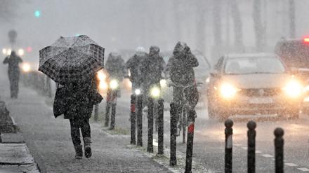 Potsdam erwarten ein paar Zentimeter Schnee und Kälte in den kommenden Tagen.